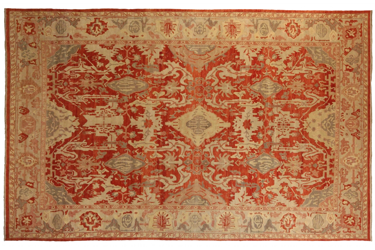 Turkey Oushak Traditional Rug 68119