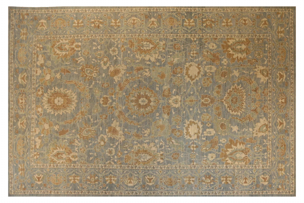 Persian Sultanabad Transitional Rug 68136