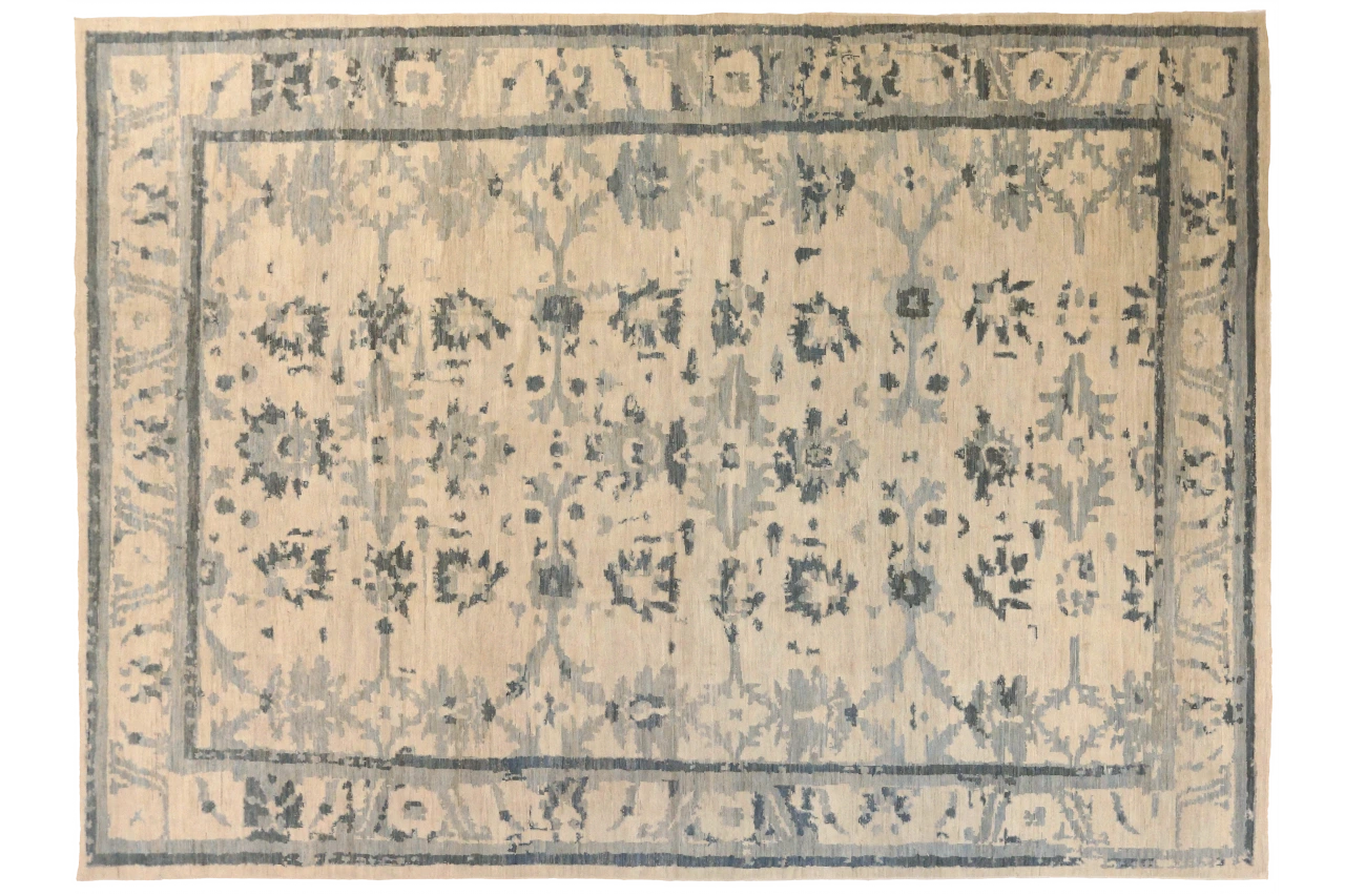 Persian Sultanabad Transitional Rug 68140