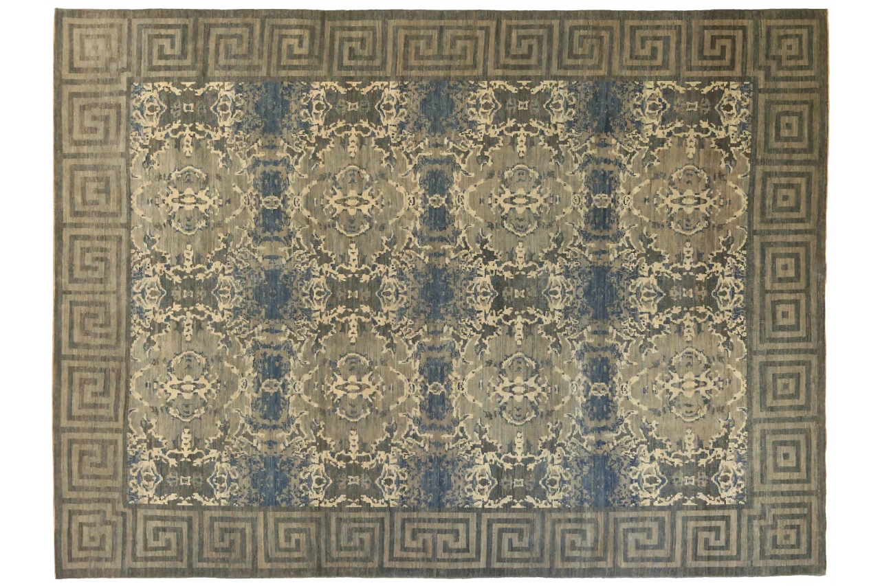 Persian Sultanabad Transitional Rug 68148