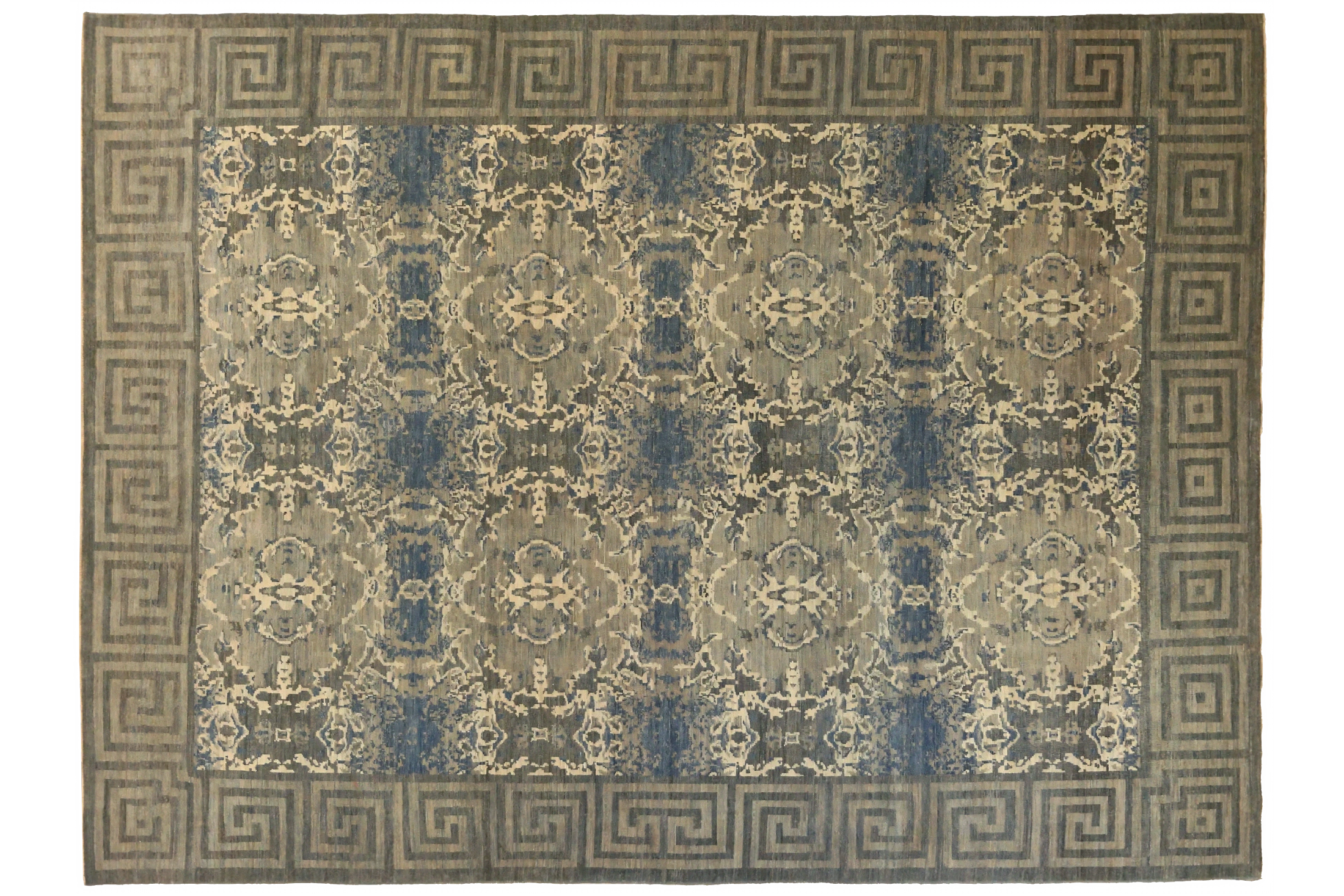 Persian Sultanabad Transitional Rug 68148