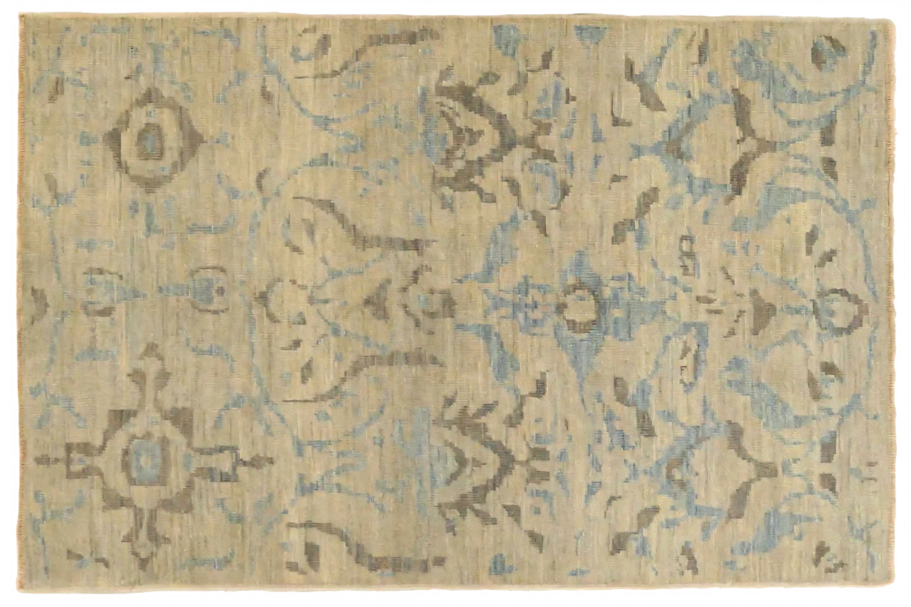 Persian Sultanabad Transitional Rug 68160