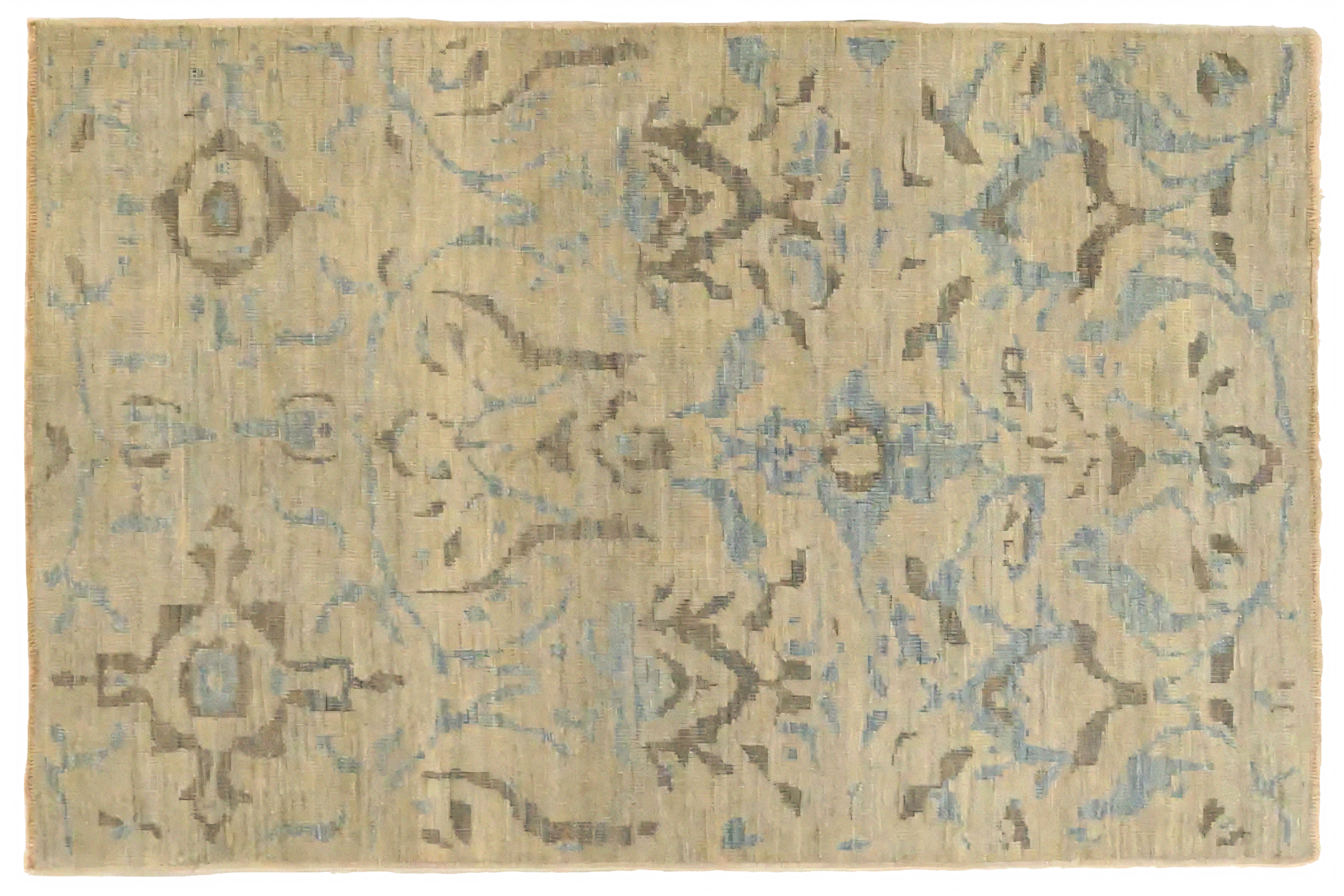 Persian Sultanabad Transitional Rug 68160