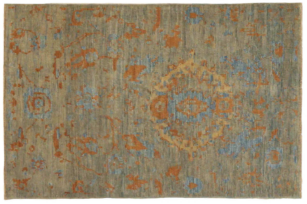 Persian Sultanabad Transitional Rug 68161