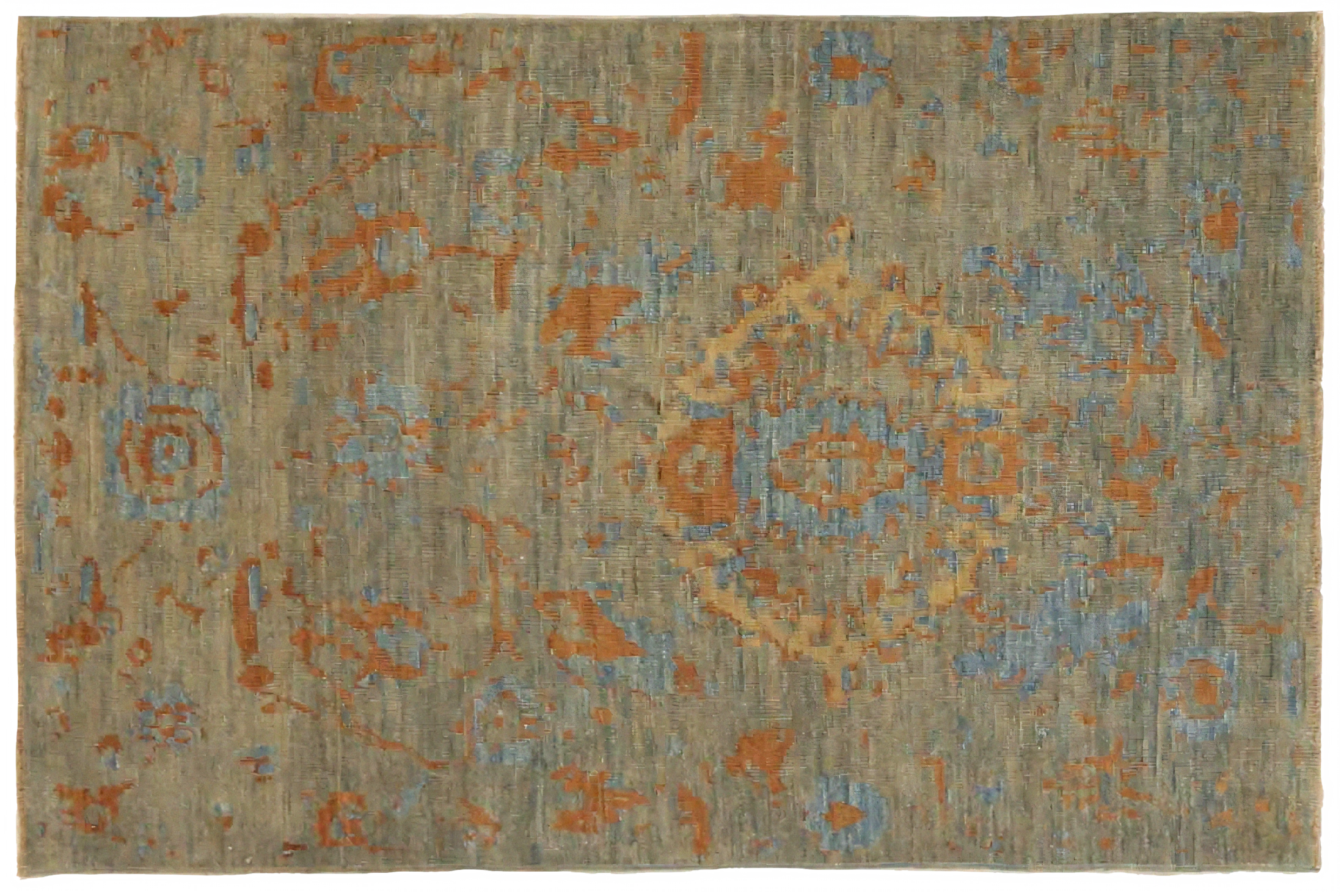 Persian Sultanabad Transitional Rug 68161