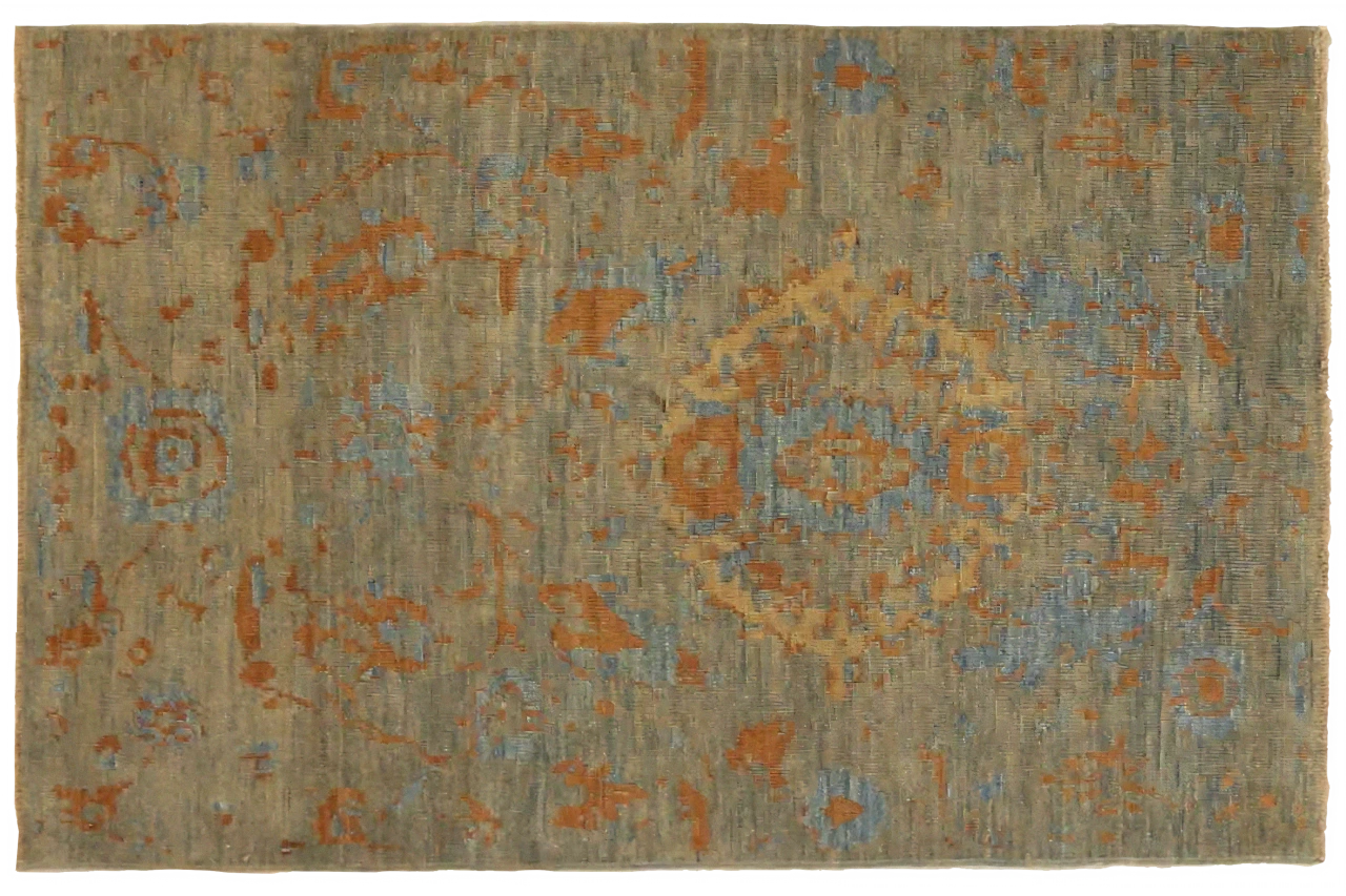 Persian Sultanabad Transitional Rug 68163