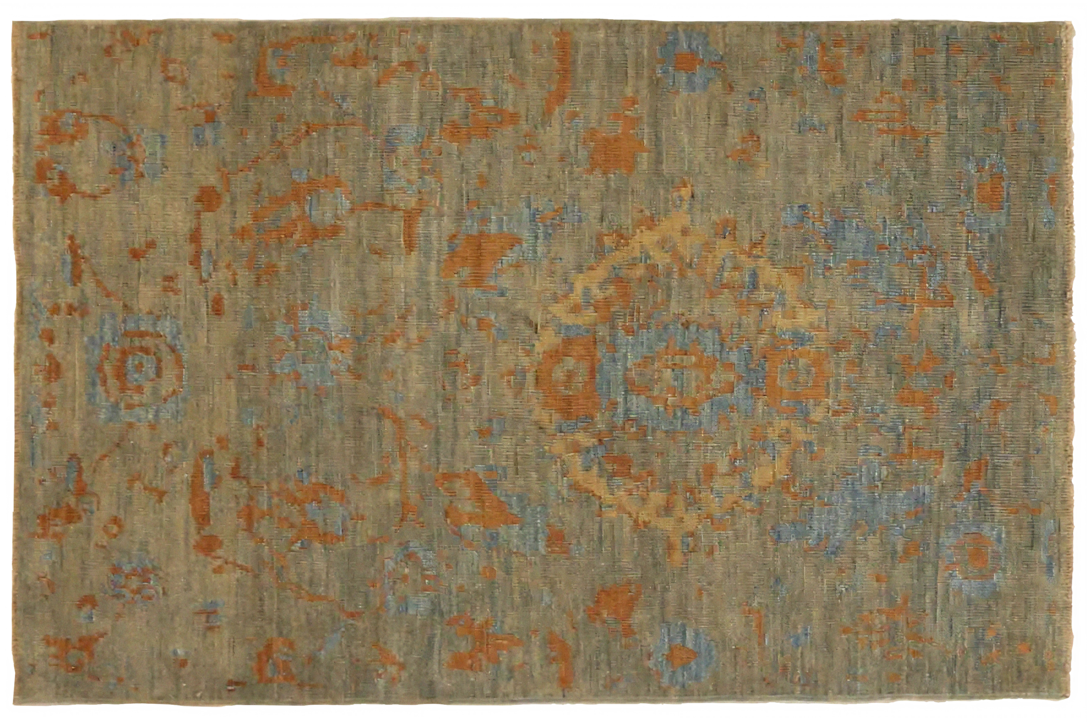 Persian Sultanabad Transitional Rug 68163