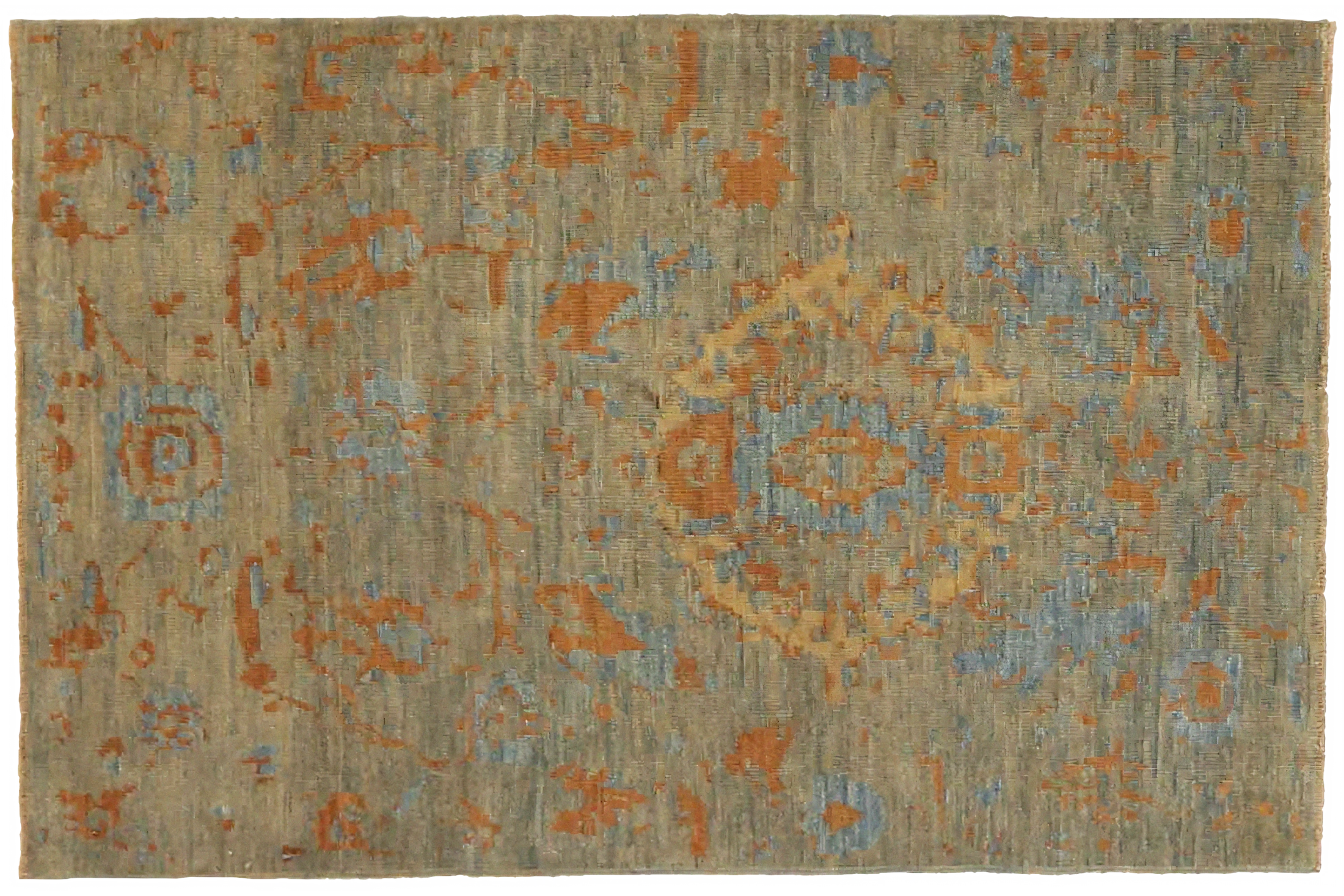 Persian Sultanabad Transitional Rug 68166