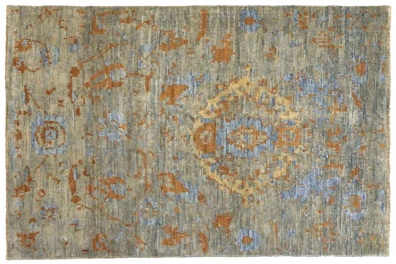 Persian Sultanabad Transitional Rug 68167