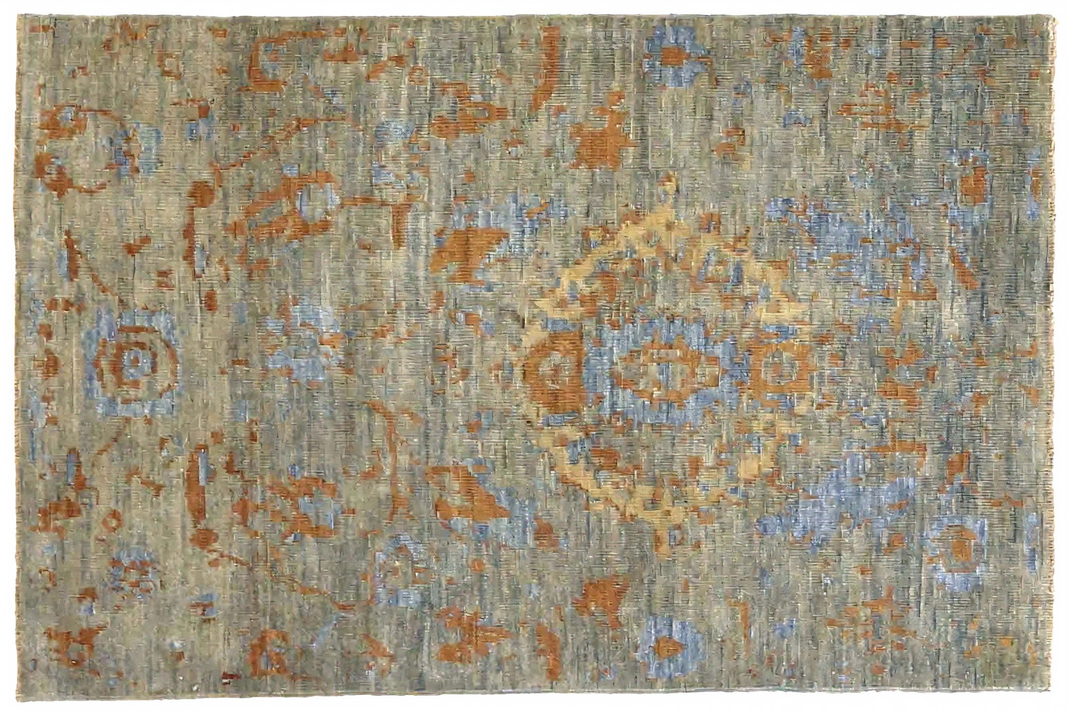 Persian Sultanabad Transitional Rug 68167