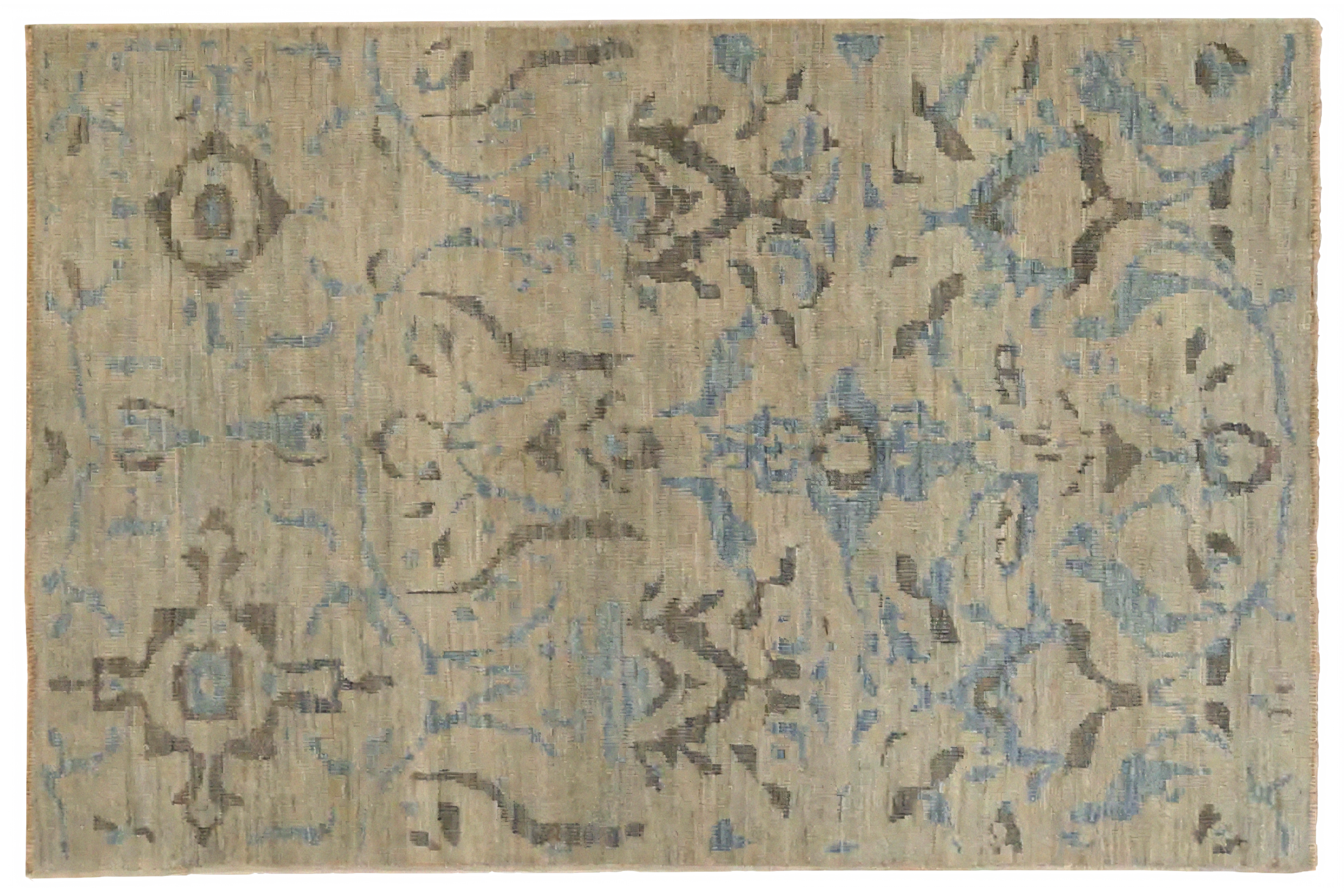 Persian Sultanabad Transitional Rug 68168