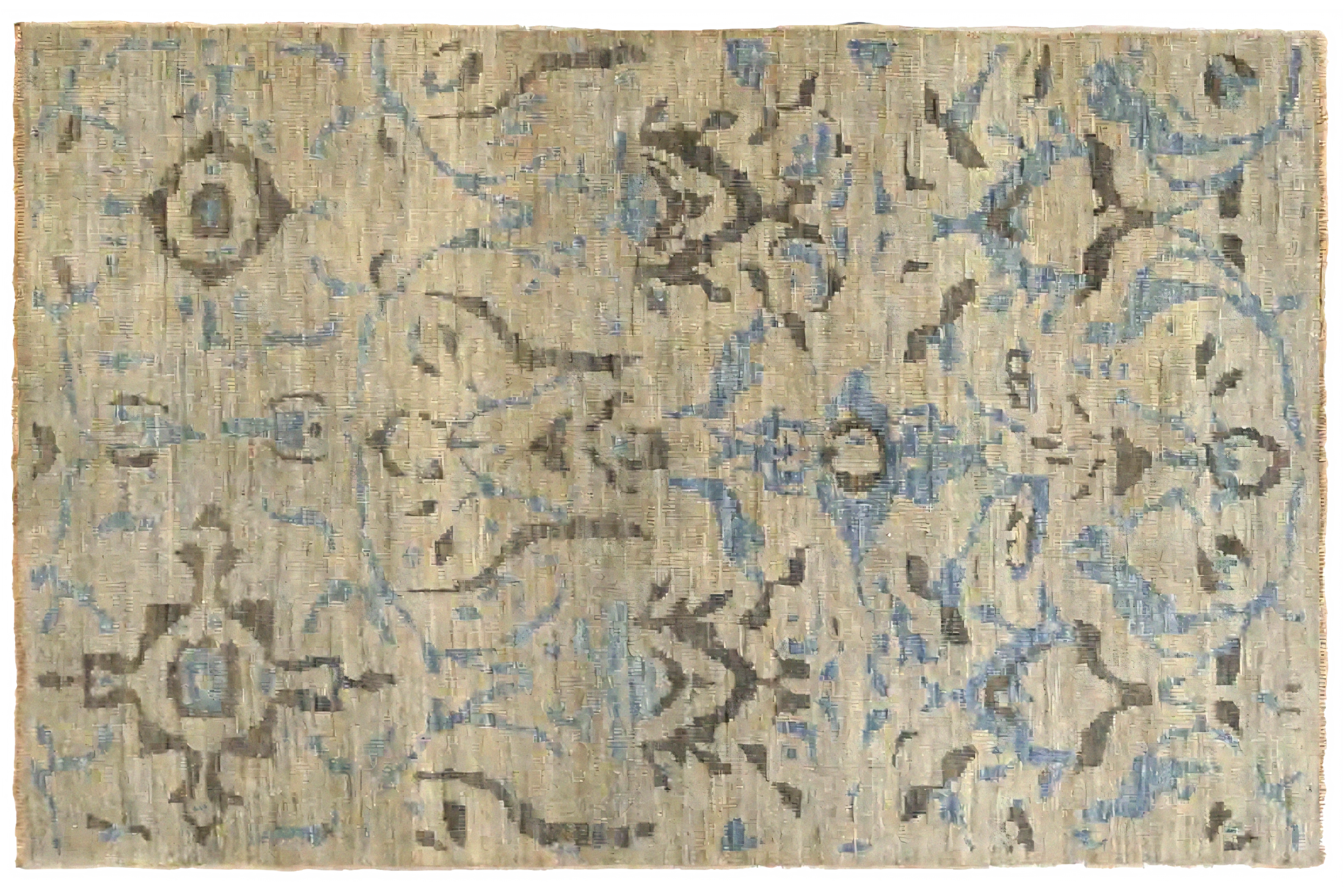 Persian Sultanabad Transitional Rug 68179