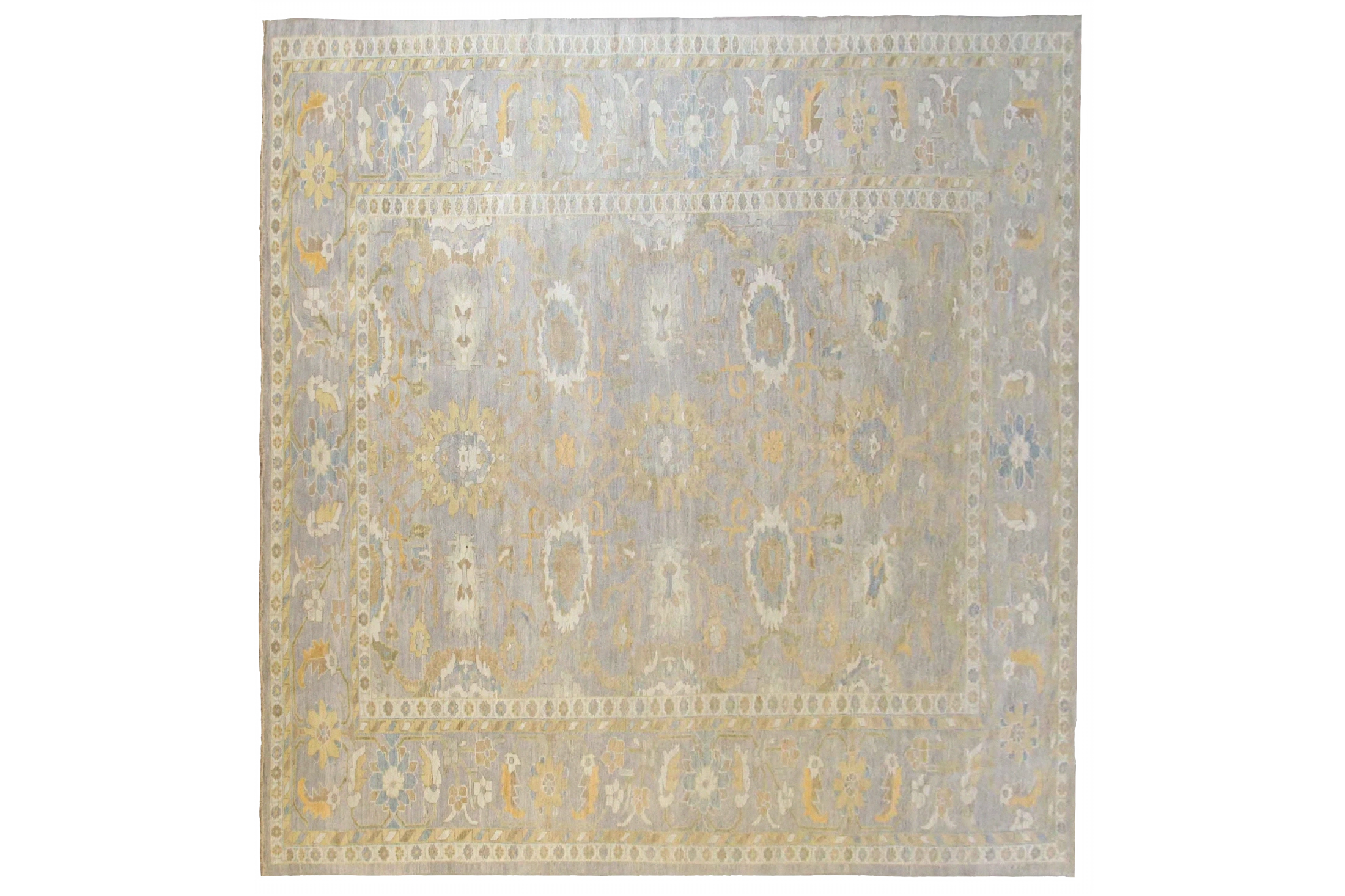 Persian Sultanabad Transitional Rug 68187