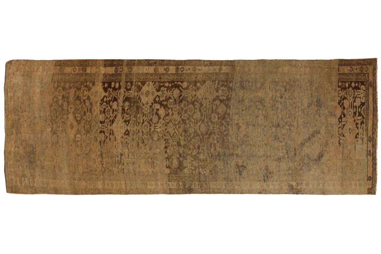 Antique Persian Bijar Transitional Rug 68195