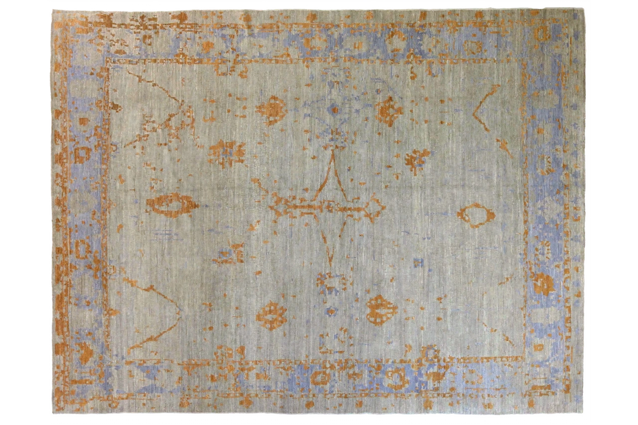 Persian Oushak Transitional Rug 68202