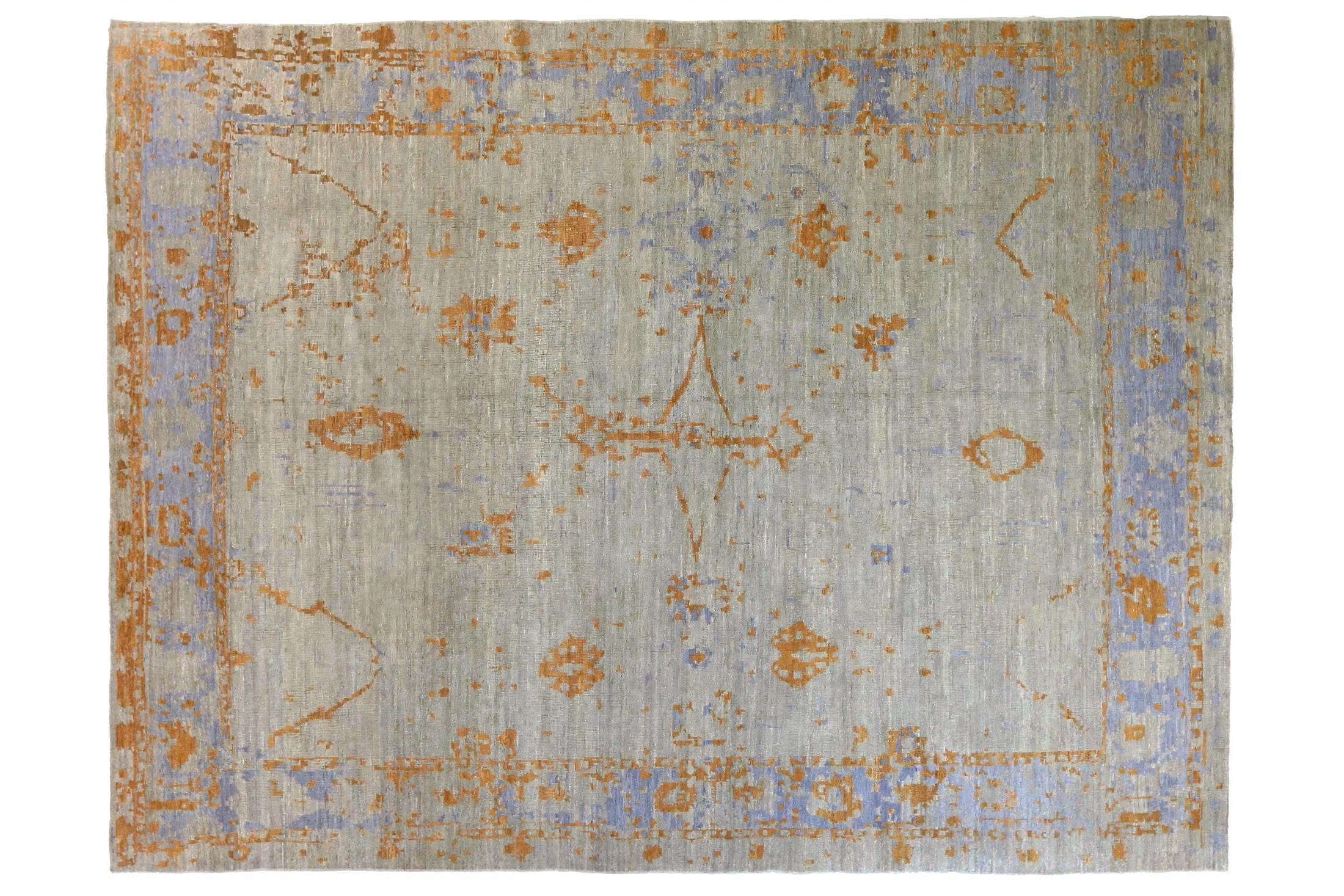 Persian Oushak Transitional Rug 68202