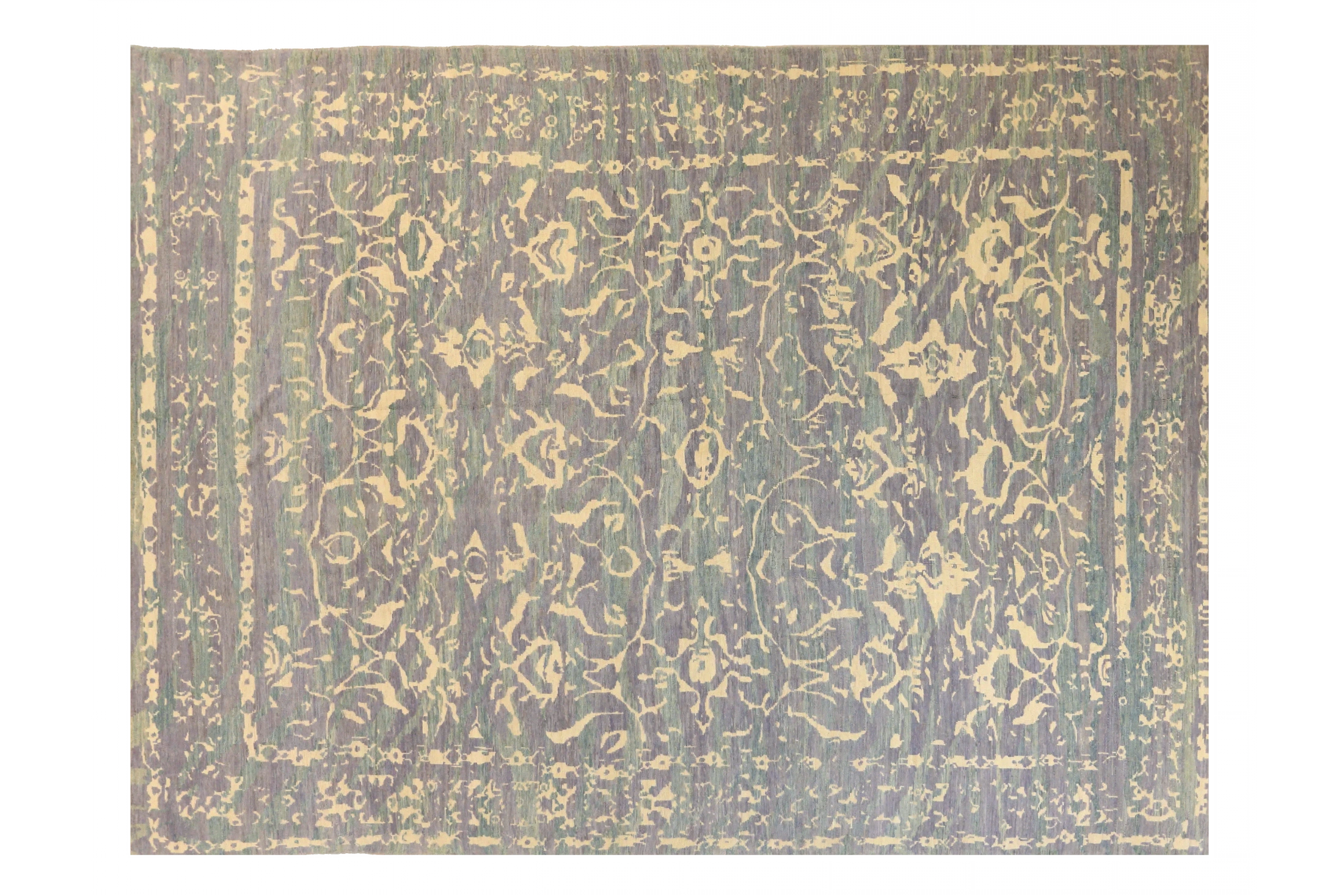 Persian Oushak Transitional Rug 68203