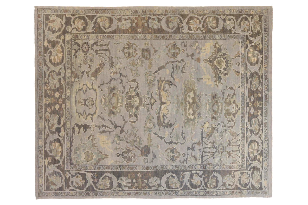 Persian Oushak Transitional Rug 68224