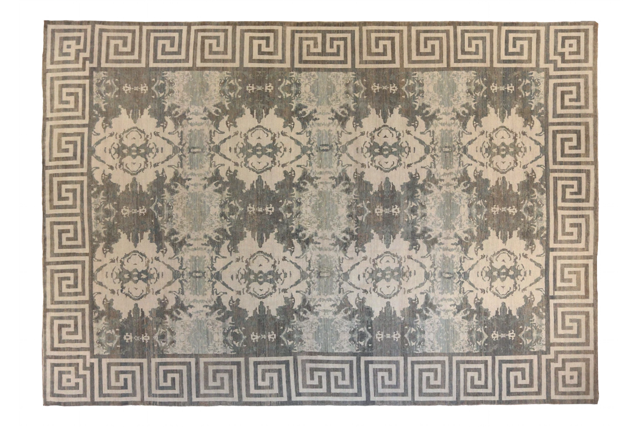 Persian Oushak Transitional Rug 68381