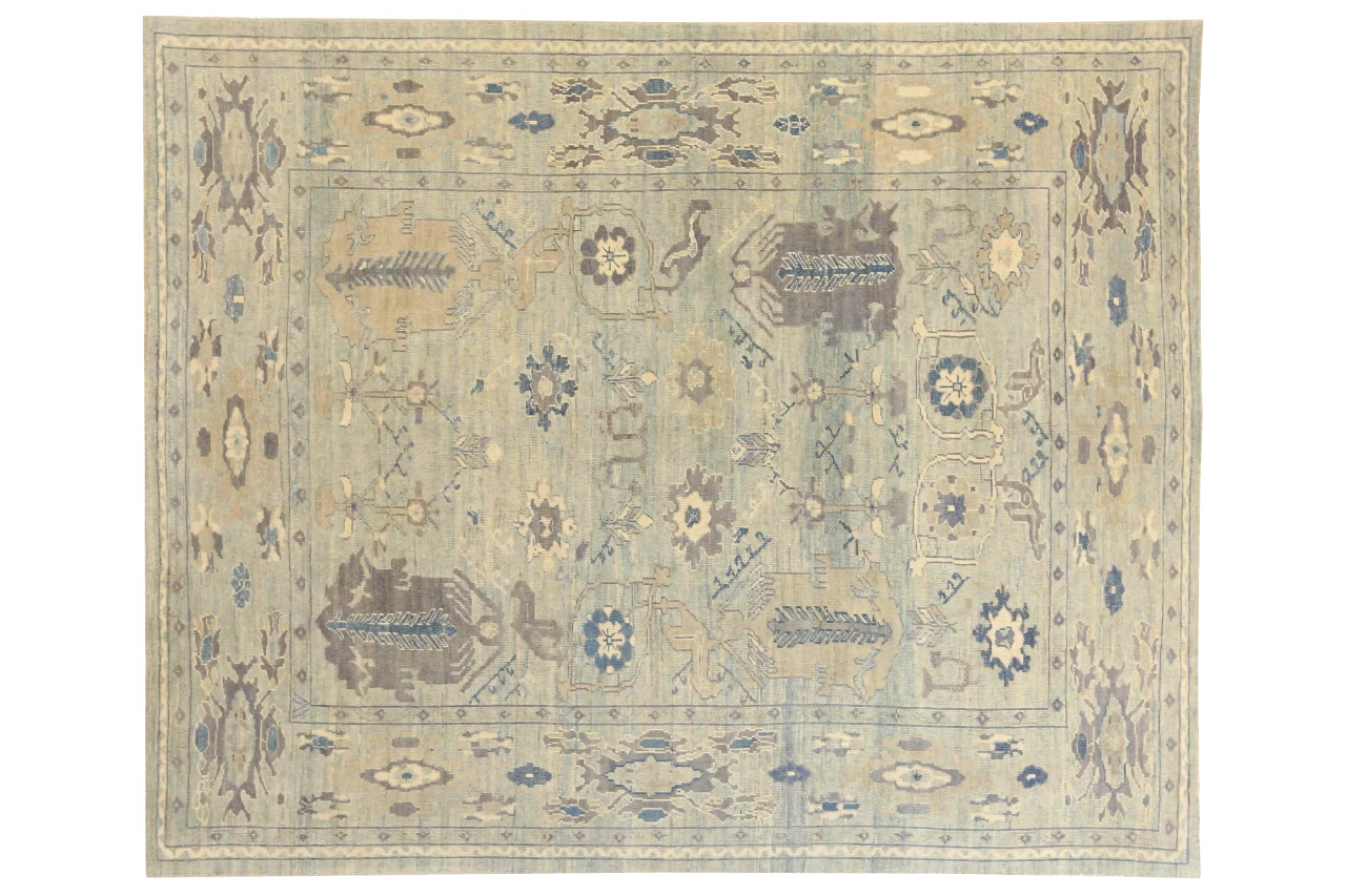 Persian Oushak Transitional Rug 68382