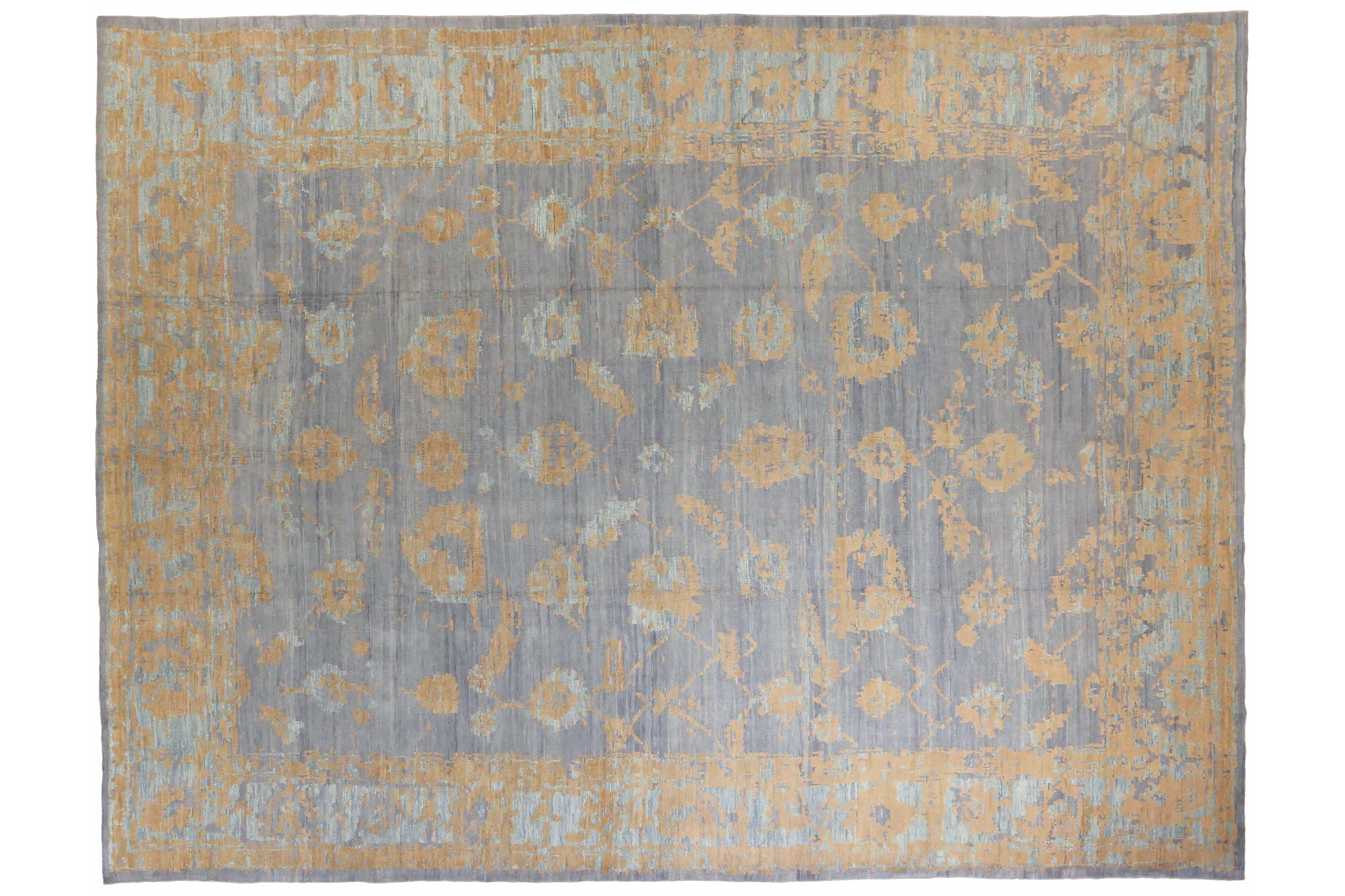 Persian Oushak Transitional Rug 68383
