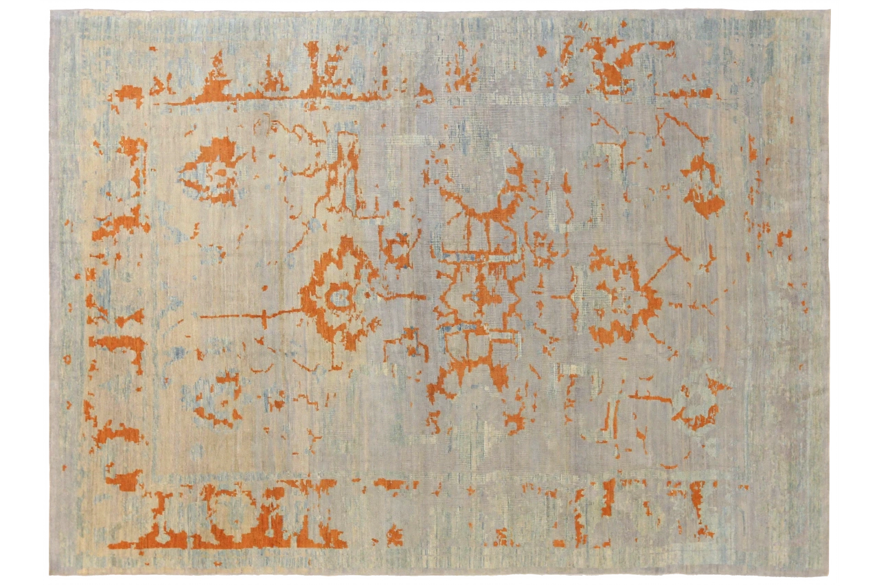 Persian Oushak Transitional Rug 68384