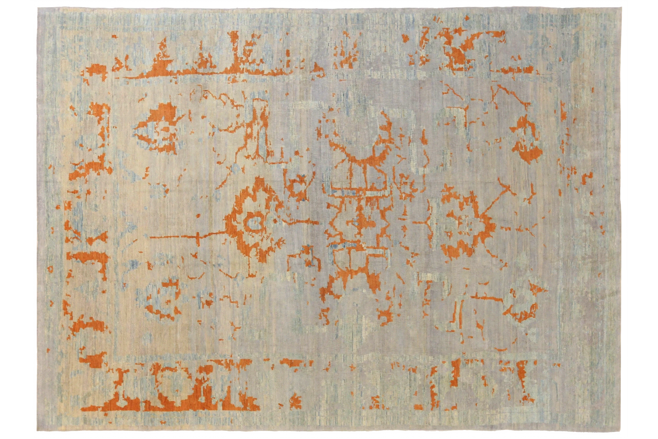 Persian Oushak Transitional Rug 68384