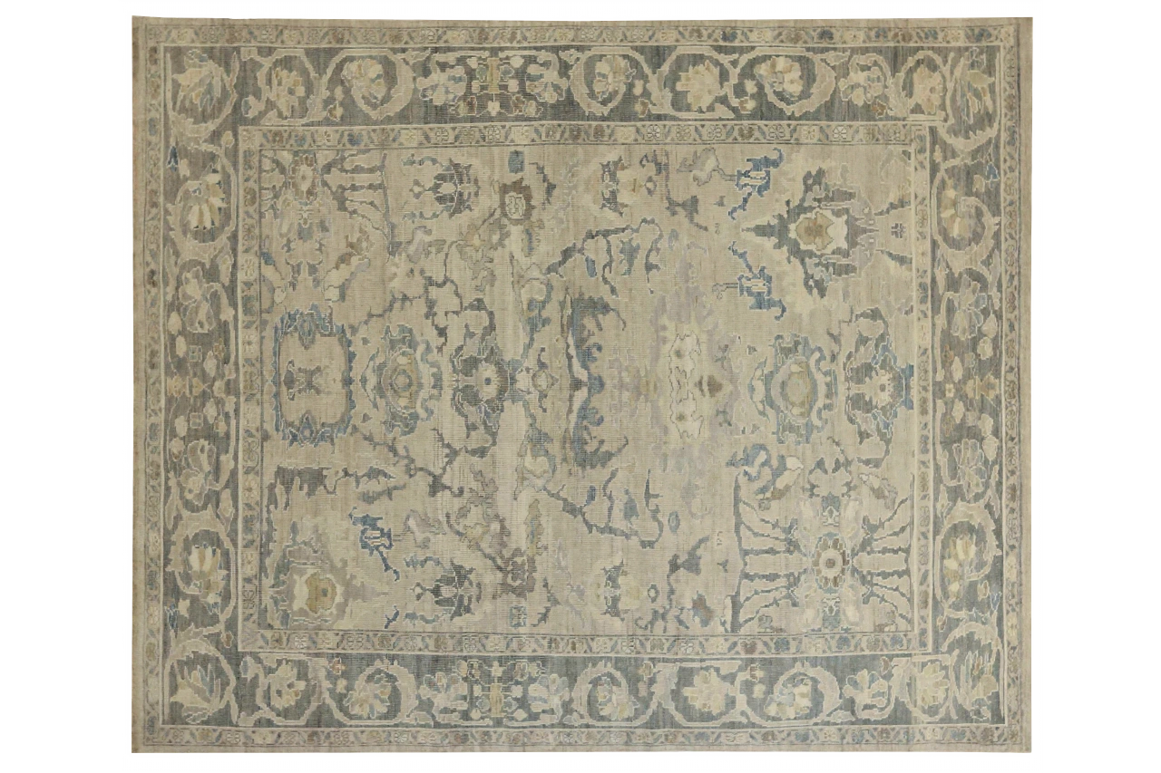 Persian Oushak Transitional Rug 68390