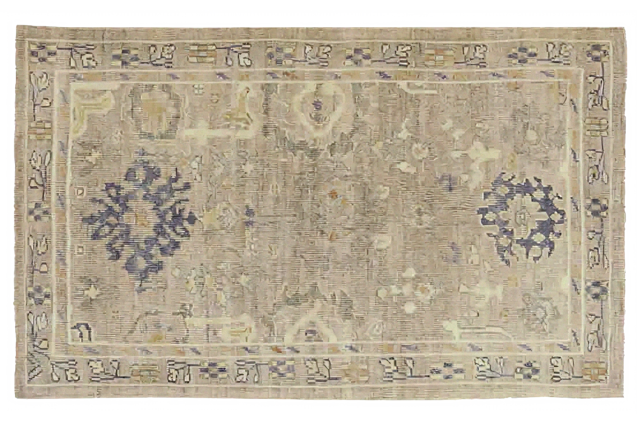 Persian Oushak Transitional Rug 68393