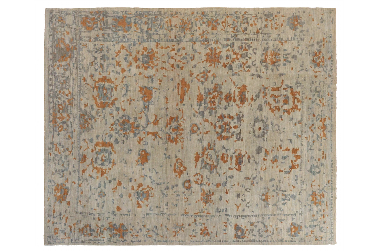 Persian Sultanabad Transitional Rug 68453