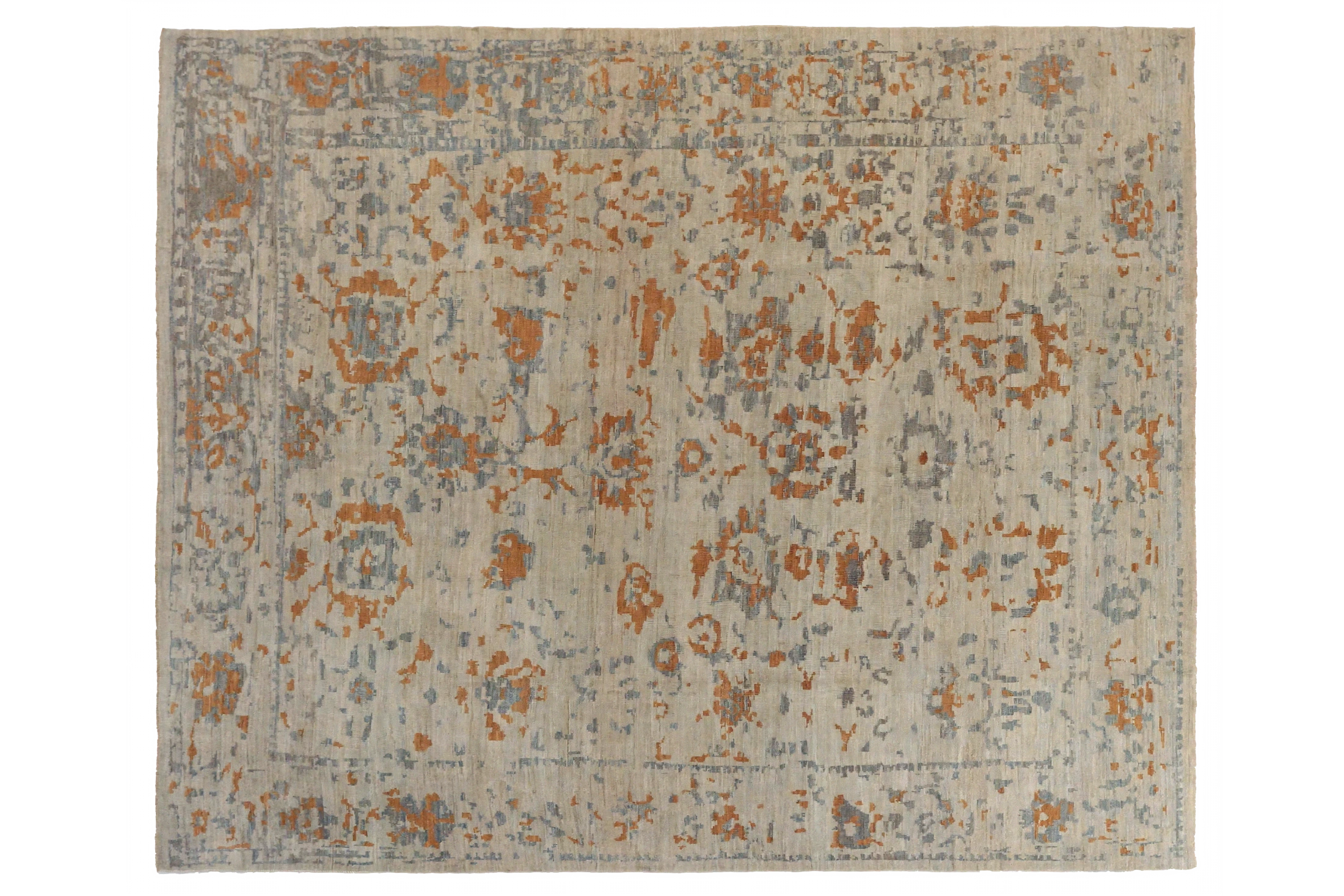 Persian Sultanabad Transitional Rug 68453