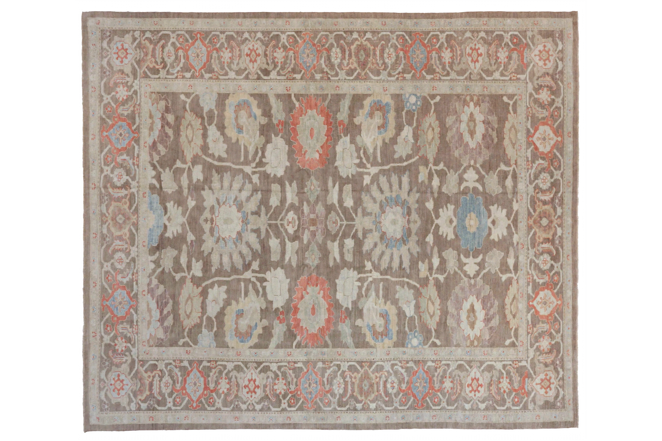Persian Sultanabad Transitional Rug 68464