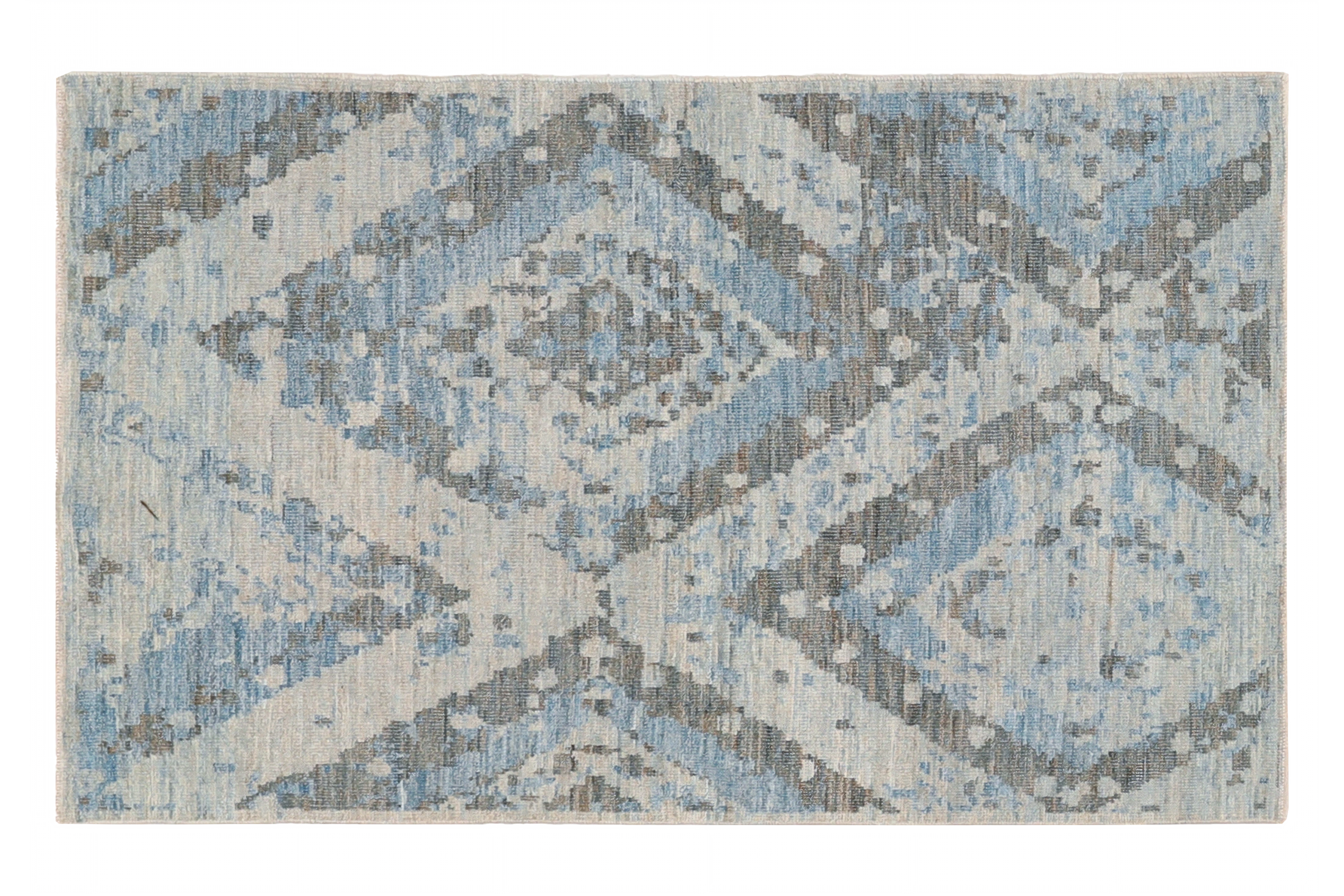 Hand-Knotted Rug 68491