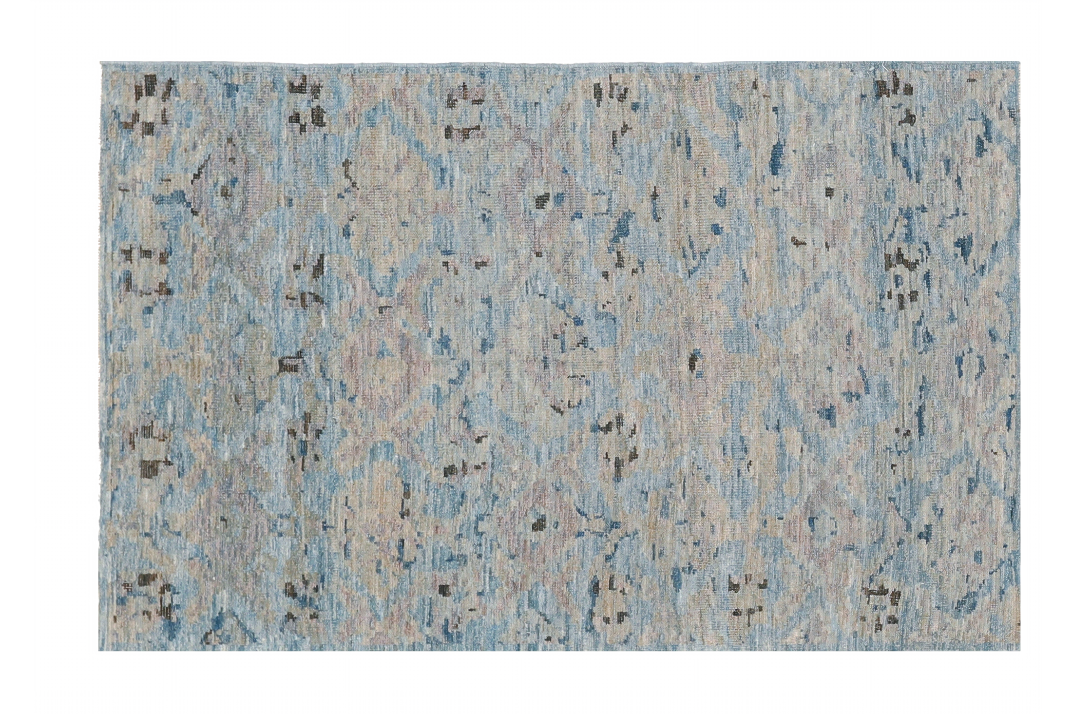 Hand-Knotted Rug 68518