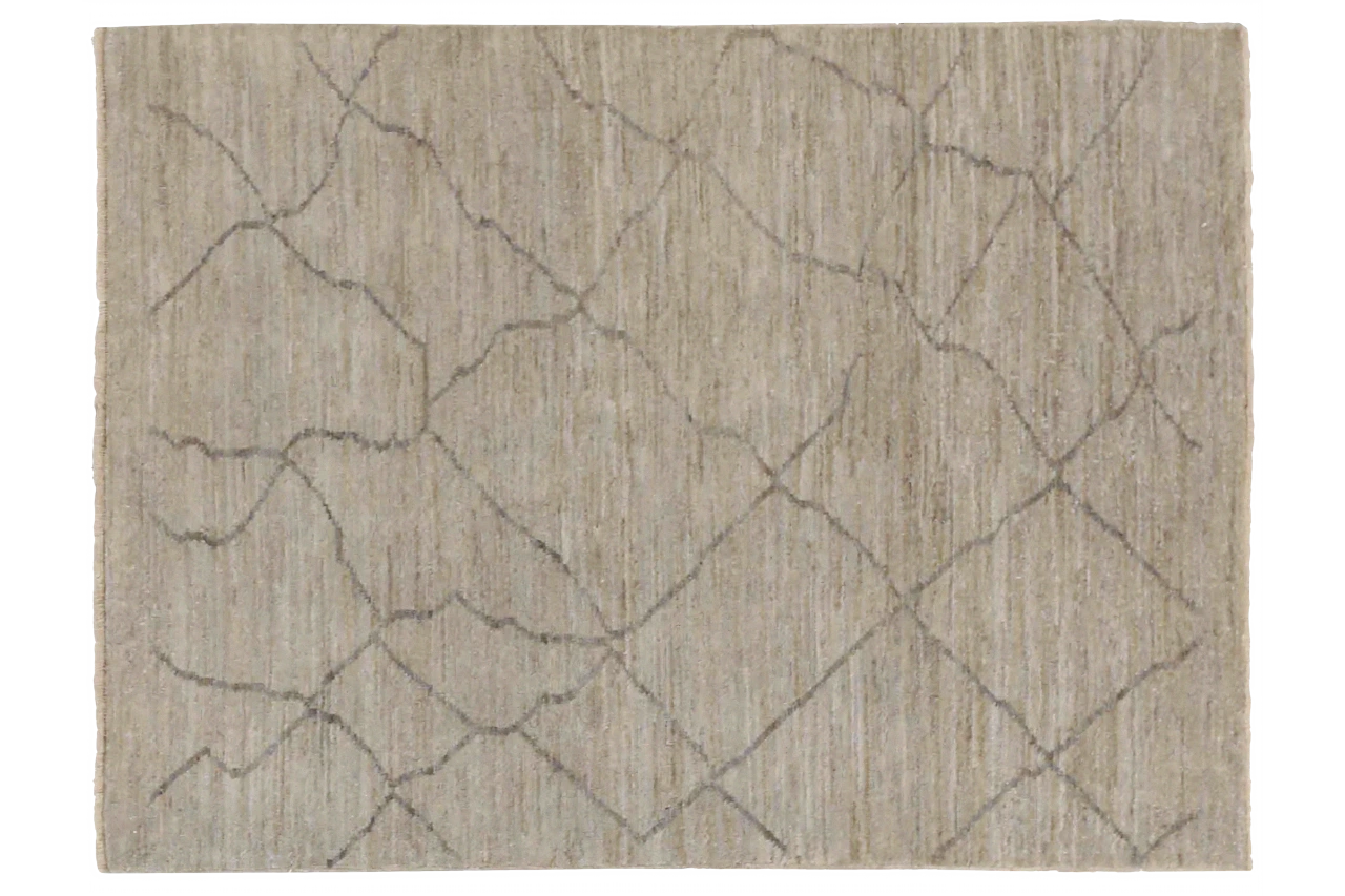 Persian Sultanabad Transitional Rug 68536