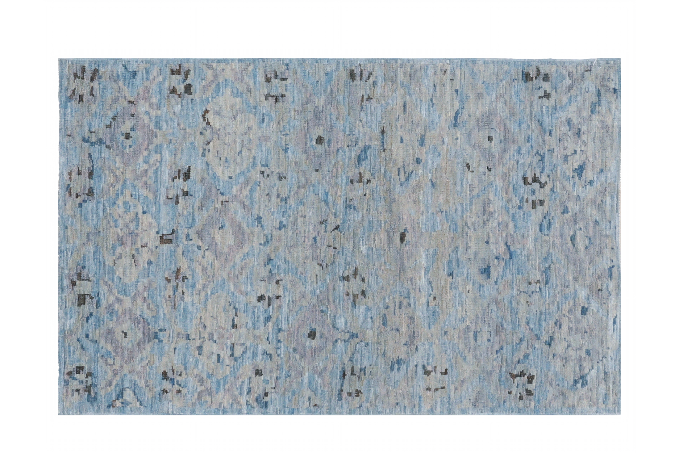 Hand-Knotted Rug 68537
