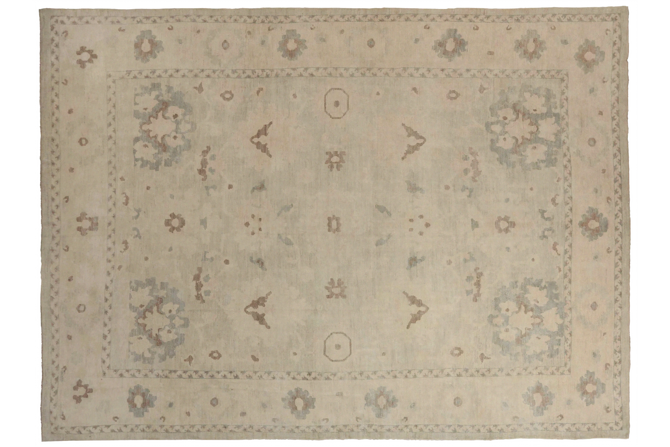 Persian Sultanabad Transitional Rug 68543