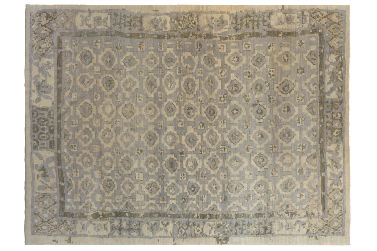 Persian Oushak Transitional Rug 68558