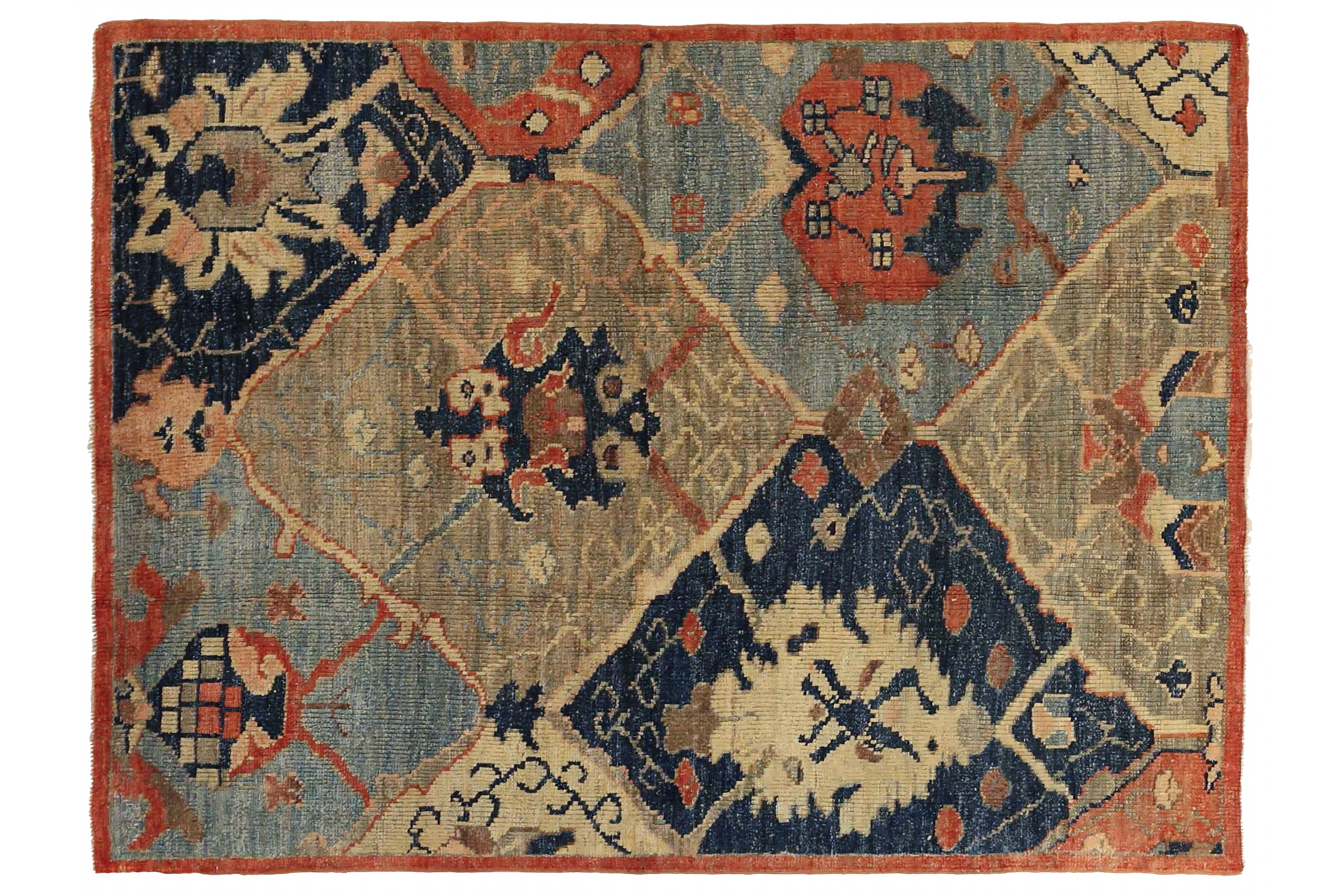 Persian Oushak Transitional Rug 68563