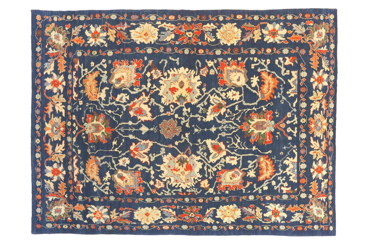 Persian Oushak Transitional Rug 68565