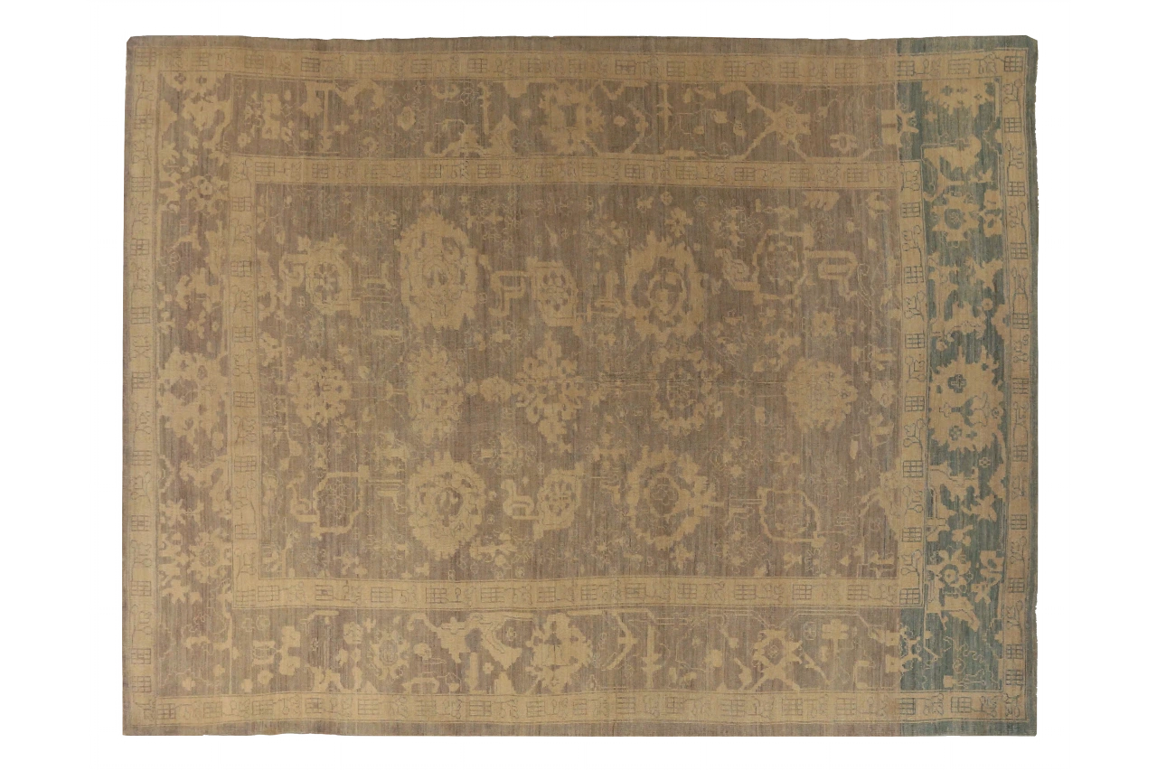 Persian Oushak Transitional Rug 68593
