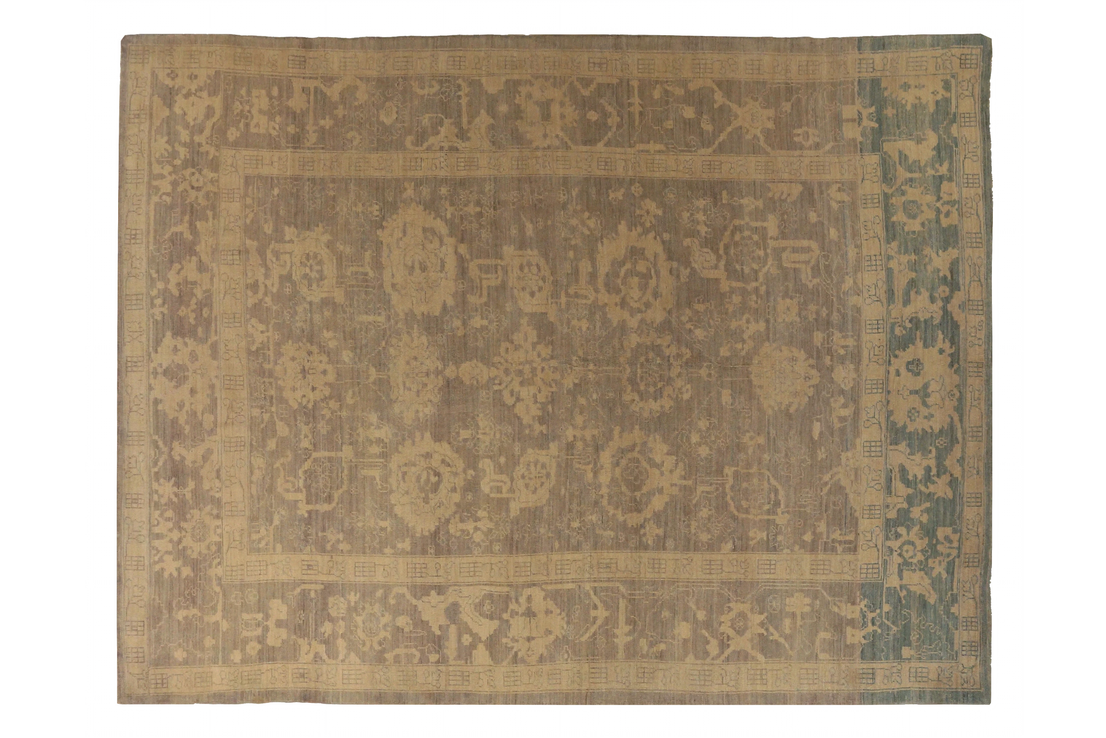 Persian Oushak Transitional Rug 68593