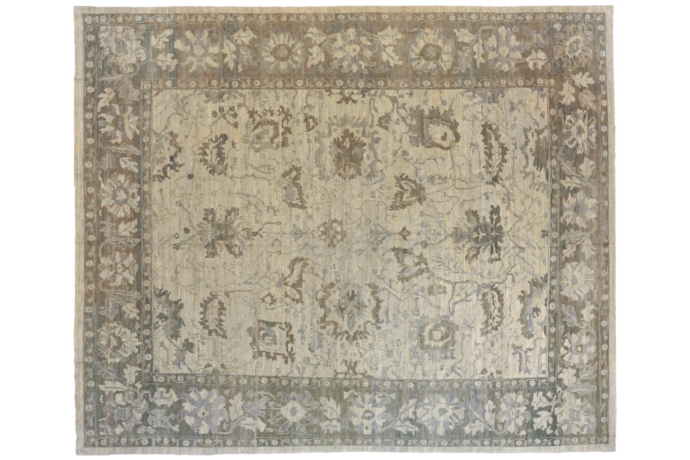 Persian Oushak Transitional Rug 68597
