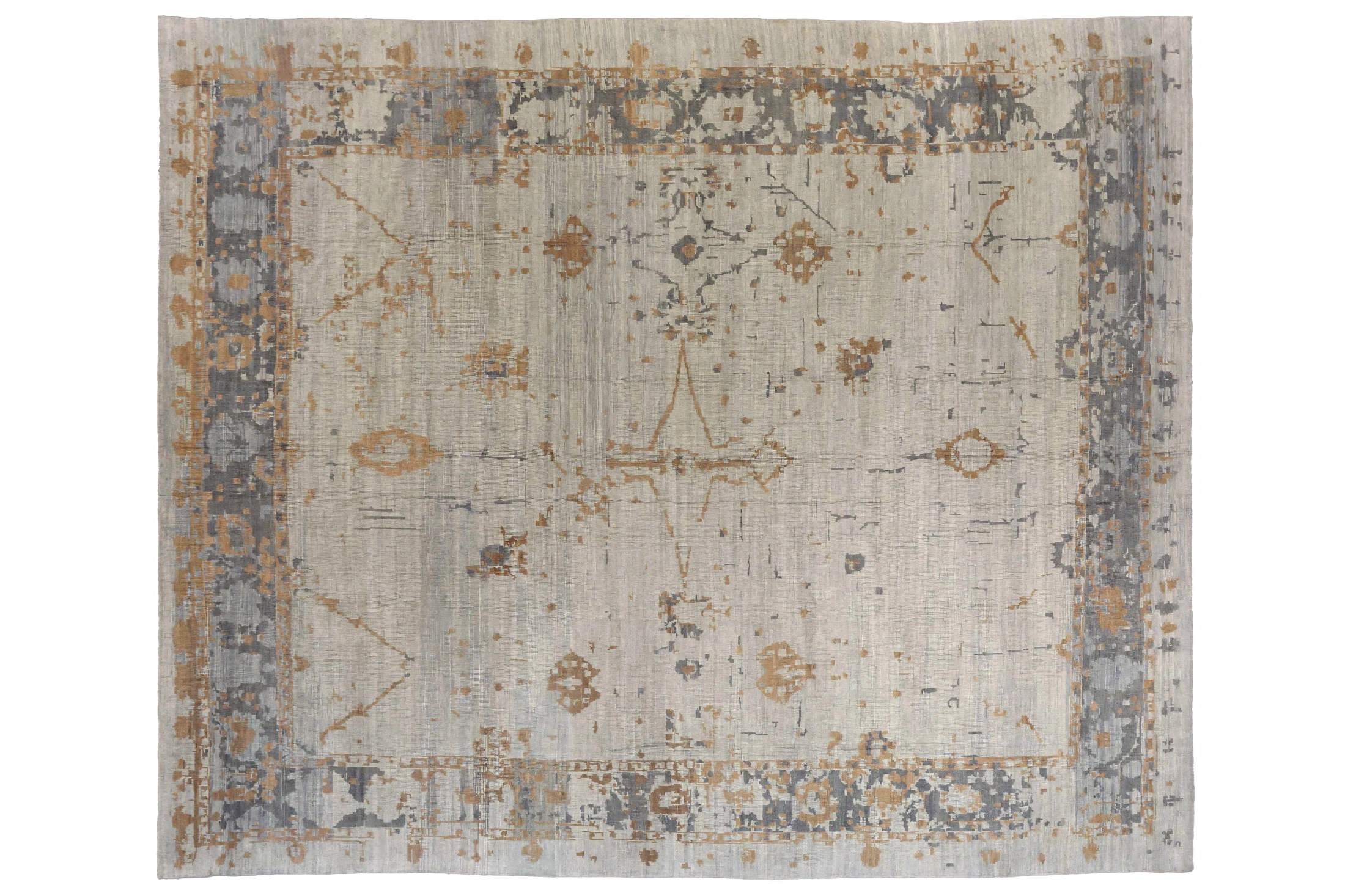 Persian Oushak Transitional Rug 68601