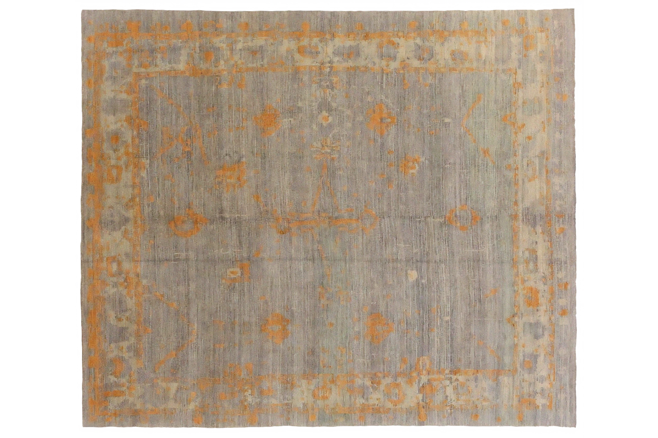 Persian Oushak Transitional Rug 68614