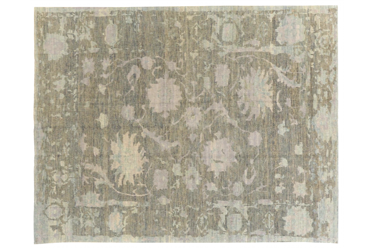 Persian Oushak Transitional Rug 68618