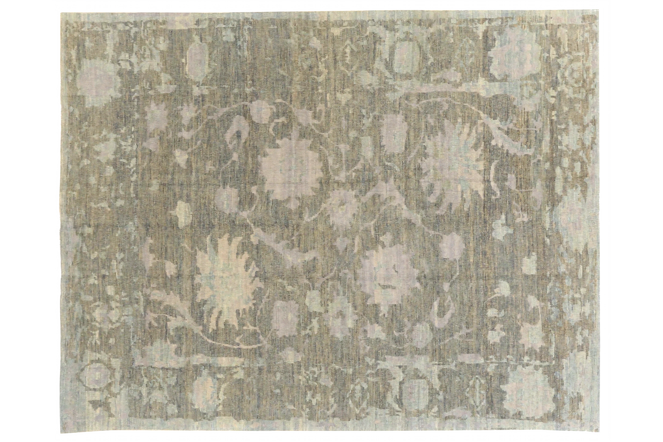 Persian Oushak Transitional Rug 68618