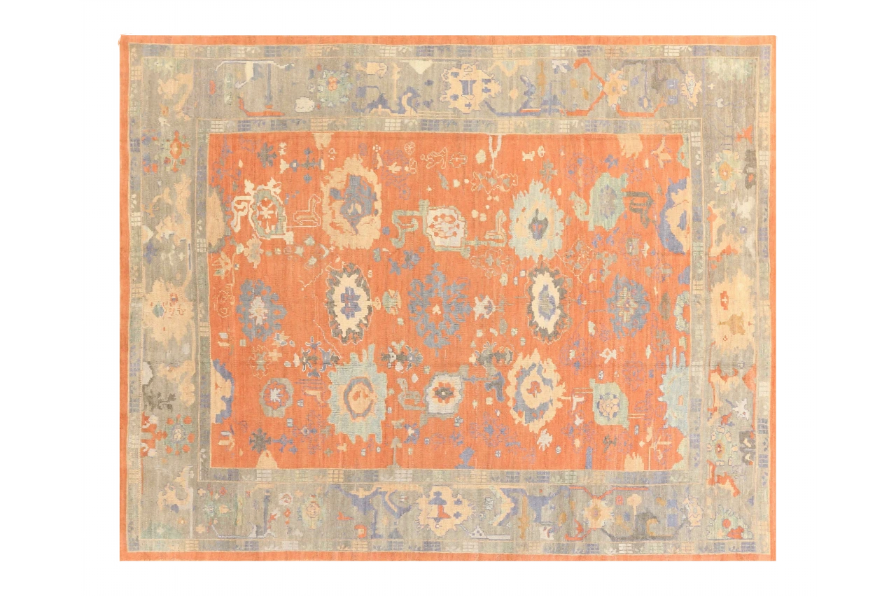 Persian Oushak Transitional Rug 68620