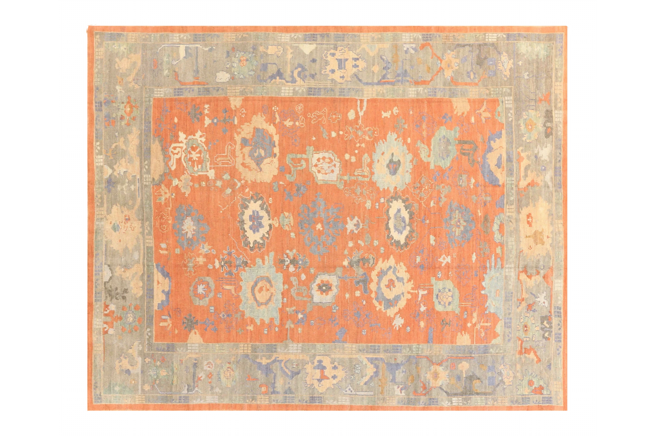 Persian Oushak Transitional Rug 68620