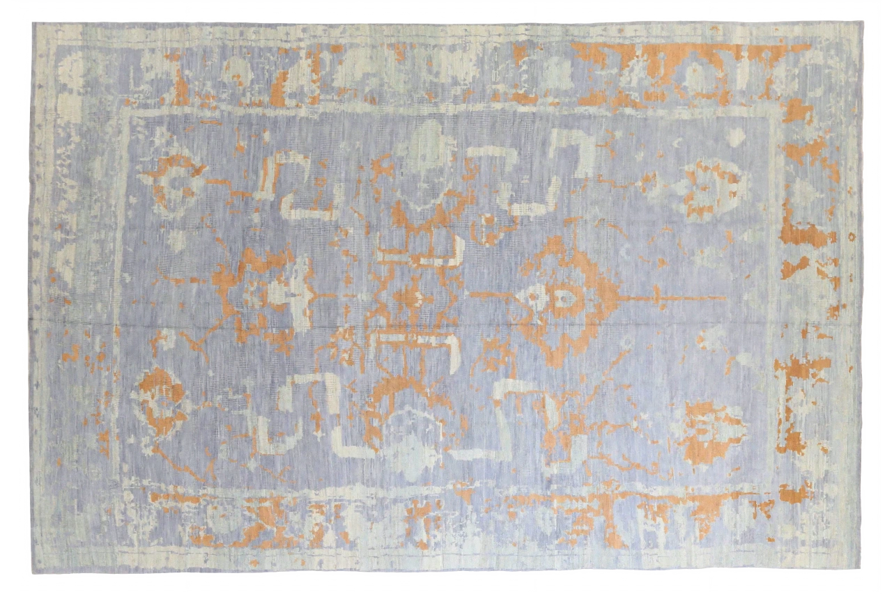Persian Oushak Transitional Rug 68732